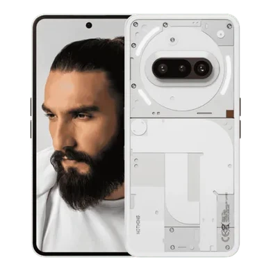 Nothing Phone (3a) (White, 128 GB) (8 GB RAM)