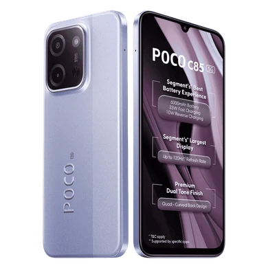 POCO C85 5G (Mystic Purple, 128 GB) (6 GB RAM) | CrazzyHub