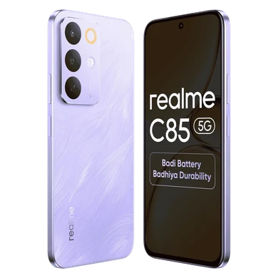 Realme C85 5G (Parrot Purple, 128 GB) (4 GB RAM) | CrazzyHub