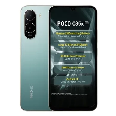 POCO C85x (Emerald Green, 128 GB) (4 GB RAM) | CrazzyHub