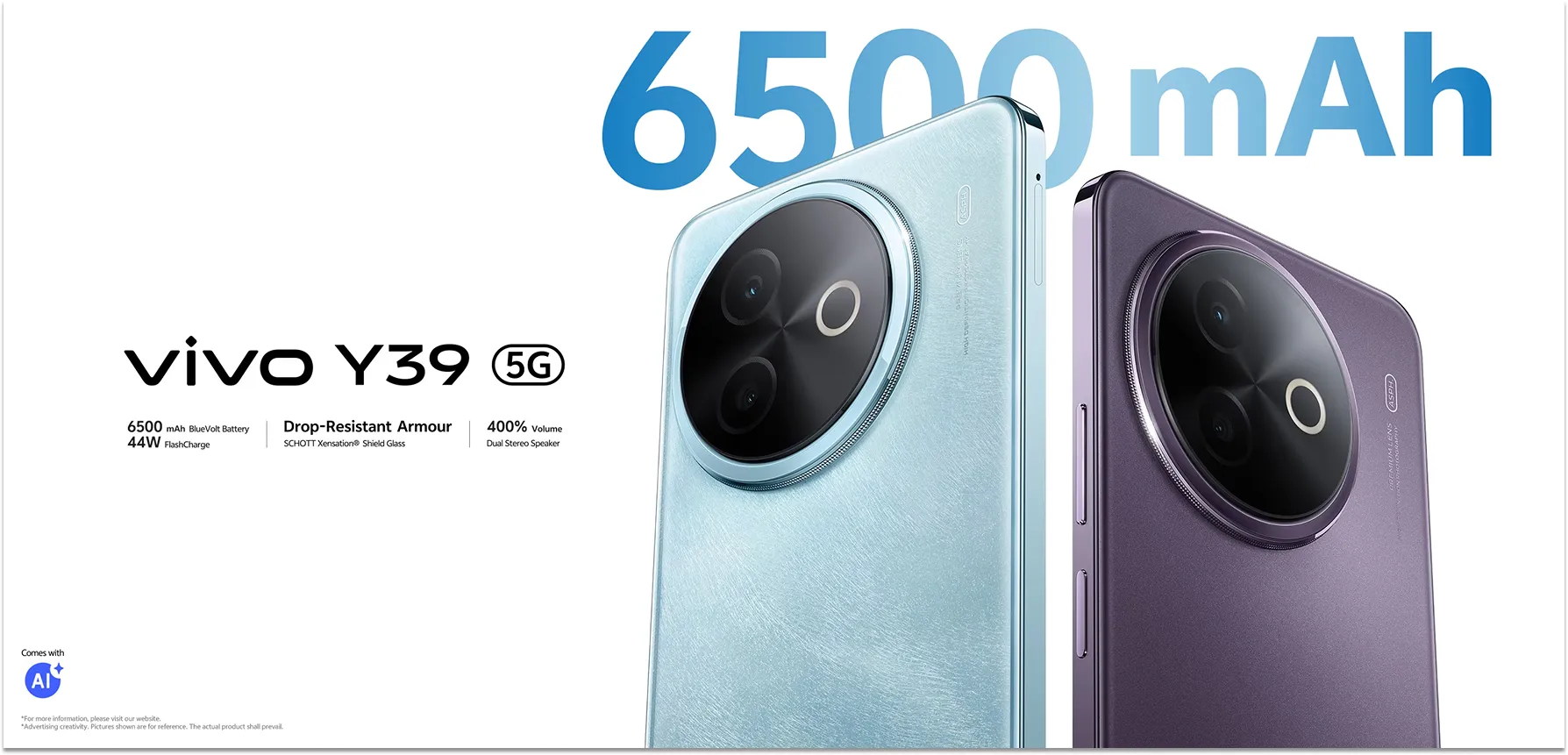 VIVO Y39 5G (Ocean Blue, 128 GB) (8 GB RAM) | CrazzyHub