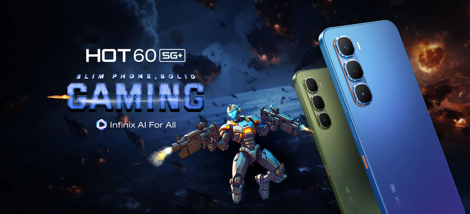 Infinix Hot 60 5G+ (Tundra Green, 128 GB) (6 GB RAM) | CrazzyHub